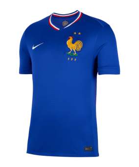 Nike Frankreich Trikot Home EM 2024 Blau F452 - blau