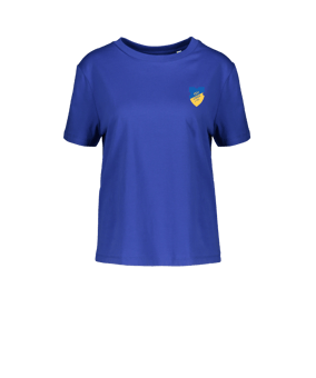 Merch Muser T-Shirt Women Worker Blue | #justlogo4c