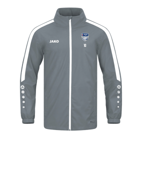 Veste tout temps JAKO Power gris blanc F840 