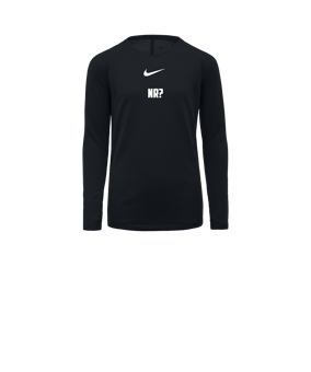 Red Vic Kids Underlayer L/S Zwart