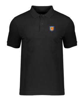 Stanley & Stella Merch Prepster 2.0 Polo Schwarz | #justlogo4c