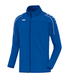 JAKO Classico Freizeitjacke Kids Blau F04 - blau