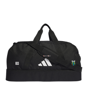 adidas Tiro League Duffel Bag Gr. M Schwarz Weiss