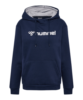 Hummel Mover Cotton Hoody Damen Blau F7026 - blau