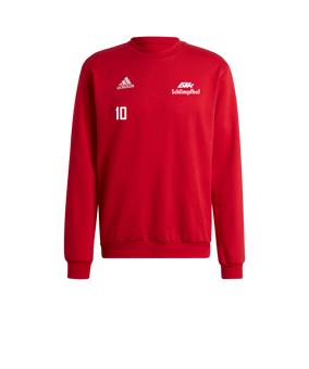 adidas Entrada 22 Sweatshirt Rot