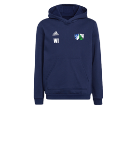 adidas Entrada 22 Hoody Kids Blau
