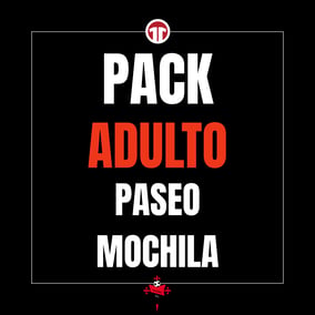PACK ADULTO PASEO + MOCHILA