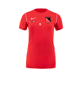 Nike Park 20 T-Shirt Damen Rot Weiss F657