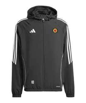 adidas Tiro 24 Windbreaker Schwarz Weiss