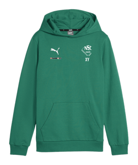 PUMA teamGOAL Casuals Hoody Kids Grün F05