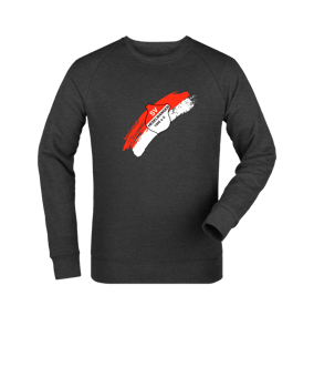 Merch Roller Sweatshirt Dark Heather Grey | #brush