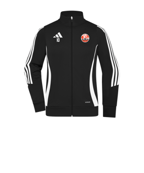 adidas Tiro 24 Trainingsjacke Damen Schwarz