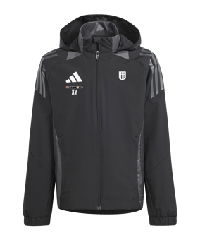 adidas Tiro 24 Competition Allwetterjacke Kids Schwarz