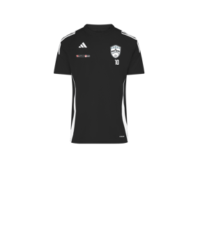 adidas Tiro 24 Trikot Kids Schwarz Weiss