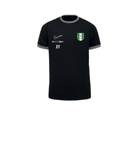 Nike Academy 25 Trainingsshirt Kids Schwarz F010