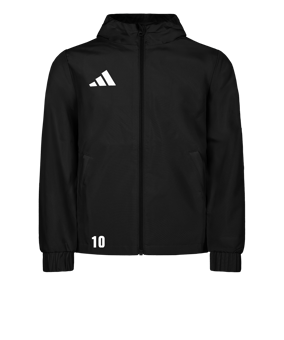 adidas Entrada 26 Regenjacke Schwarz