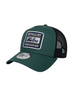 New Era Ne Patch Trucker Cap Grün - gruen