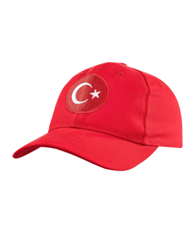TFF Türkei Logo Cap Kids Rot - rot