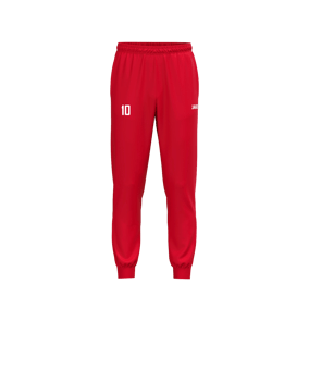 JAKO One Trainingshose Rot F100
