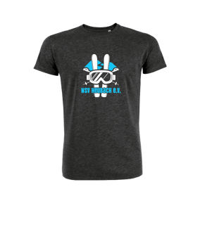 Merch Creator 2.0 T-Shirt Dark Heather Grey | #logo (beidseitig)