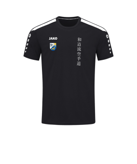 JAKO Power T-Shirt Schwarz Weiss F800