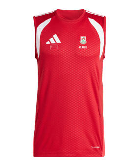 adidas Tiro 26 Tanktop Rot