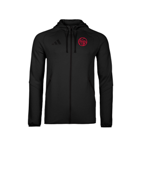 adidas Tiro Travel Hoody Schwarz