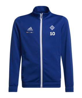 adidas Entrada 22 TK Trainingsjacke Kids Blau
