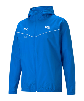 PUMA teamRISE Allwetterjacke Blau F02