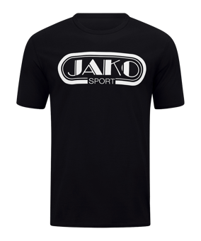JAKO Retro T-Shirt Schwarz F800 - schwarz