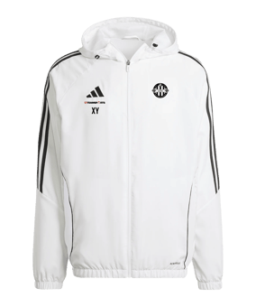 adidas Tiro 24 Windbreaker Kids Weiss Schwarz