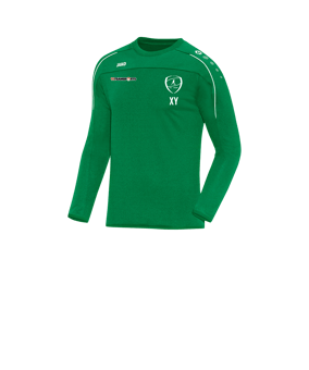 JAKO Classico Sweatshirt Kids Grün Weiss F06
