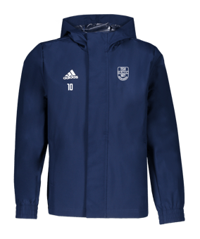 adidas Entrada 22 Allwetterjacke Blau
