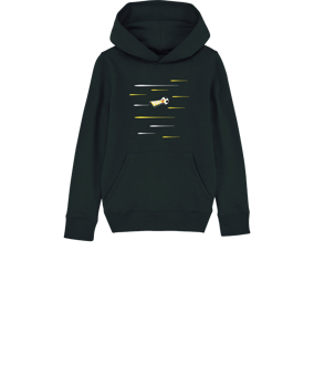 Merch Mini Cruiser 2.0 Hoody Kids Black | #lines