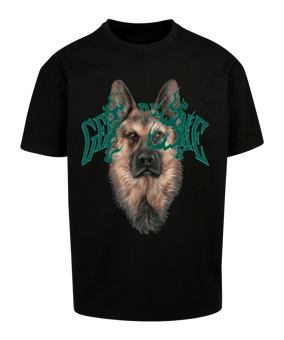 Mister Tee Gendarmerie Oversized T-Shirt Schwarz - schwarz