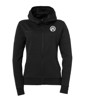 Kempa Status Kapuzenjacke Damen Schwarz F01
