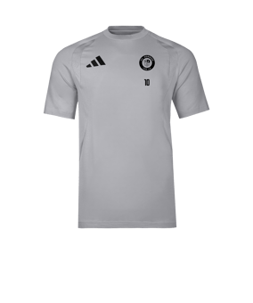 adidas Tiro Travel T-Shirt Grau