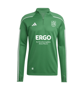 adidas Tiro 23 HalfZip Sweatshirt Grün