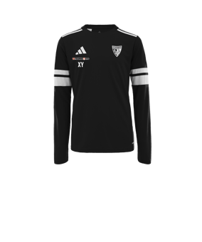 adidas Squadra 25 Trikot Langarm Kids Schwarz