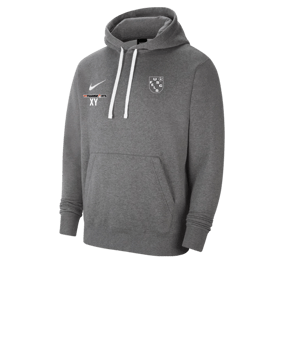 Nike Park 20 Fleece Hoody Grau Weiss F071