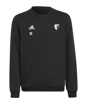 adidas Entrada 22 Sweatshirt Kids Schwarz