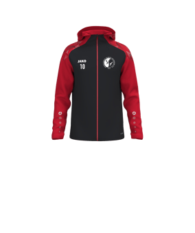 JAKO Sonic Kapuzenjacke Kids Schwarz F812