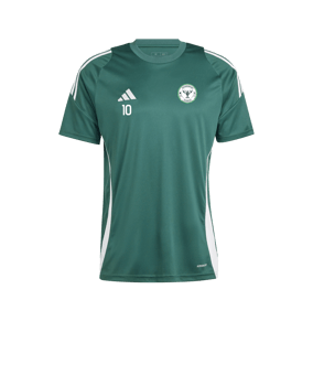 adidas Tiro 24 Trikot Dunkelgrün Weiss