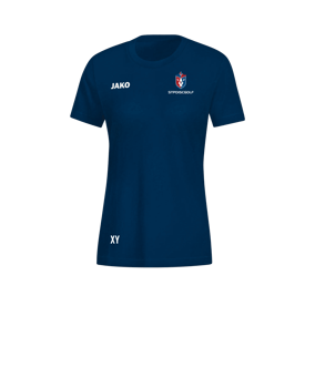 JAKO Base T-Shirt Damen Blau F09
