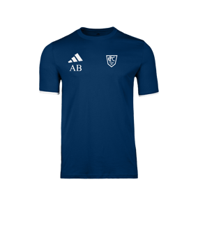 adidas Entrada 26 T-Shirt Dunkelblau