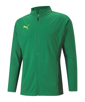 PUMA teamCUP Trainingsjacke Grün F05 - gruen