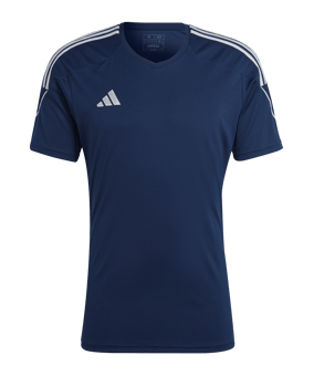 adidas Tiro 23 Trikot Dunkelblau Weiss - blau