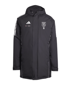 adidas Tiro 24 Winterjacke Schwarz Weiss