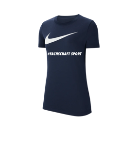 Nike Park 20 T-Shirt Swoosh Damen Blau F451