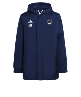 adidas Entrada 22 Stadium Jacke Blau